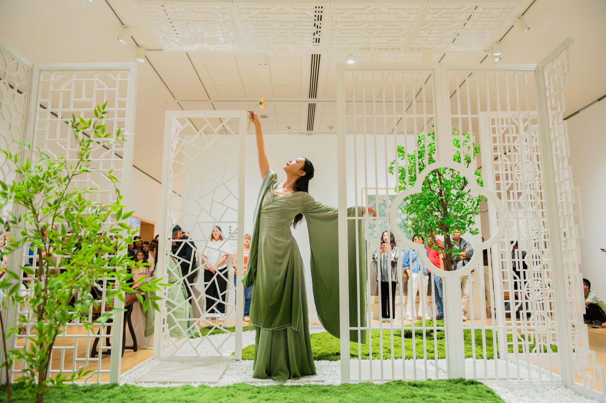 Kejie Lin: A Garden of My Own opening 1