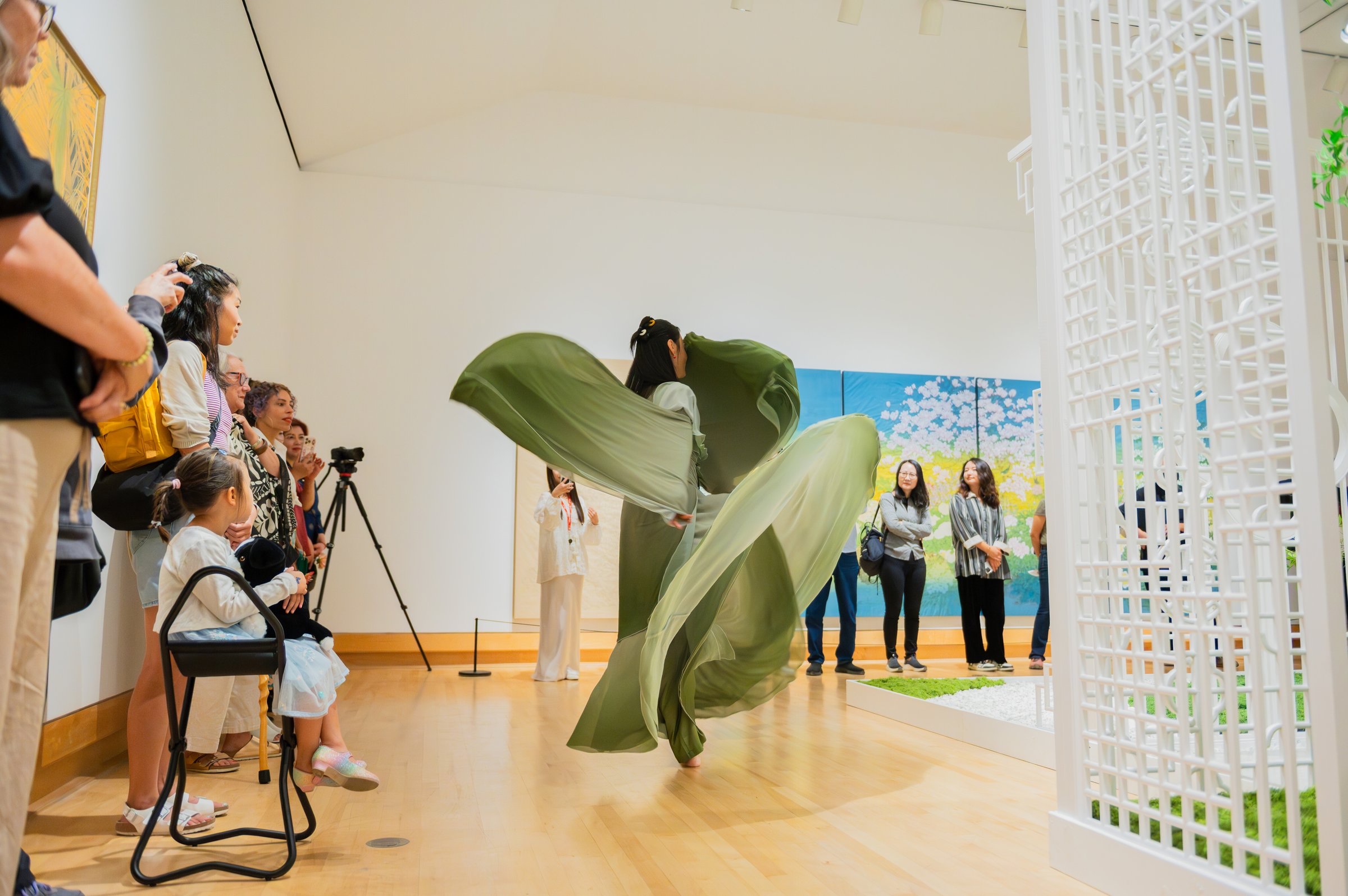 Kejie Lin: A Garden of My Own opening 3
