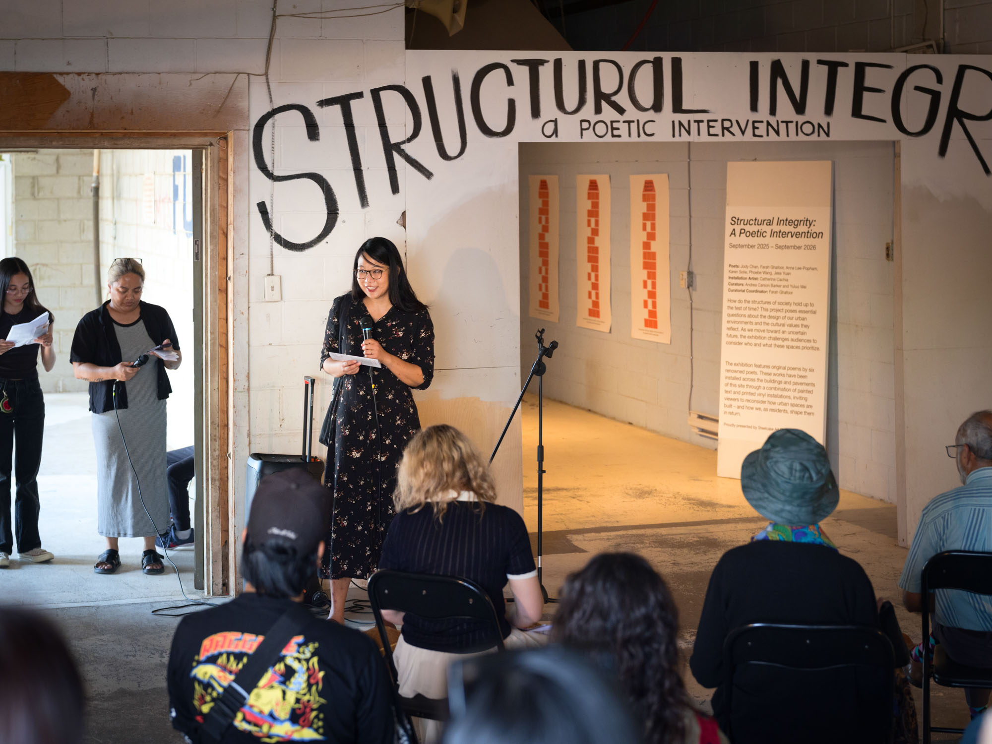 Structural Integrity: A Poetic Intervention opening 2