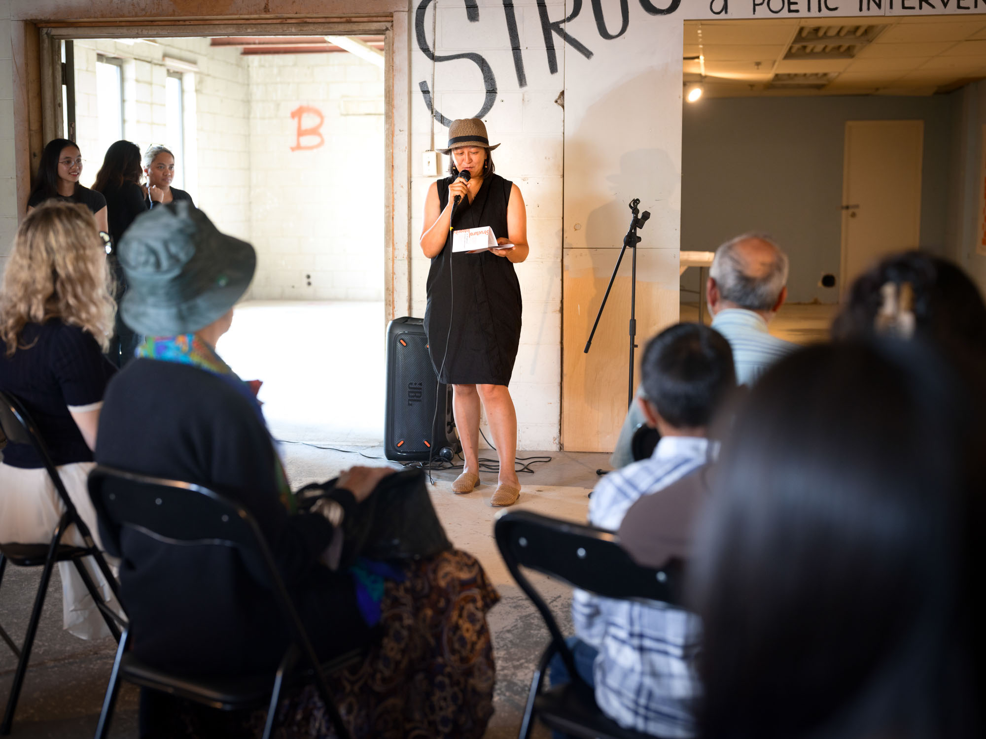 Structural Integrity: A Poetic Intervention opening 3