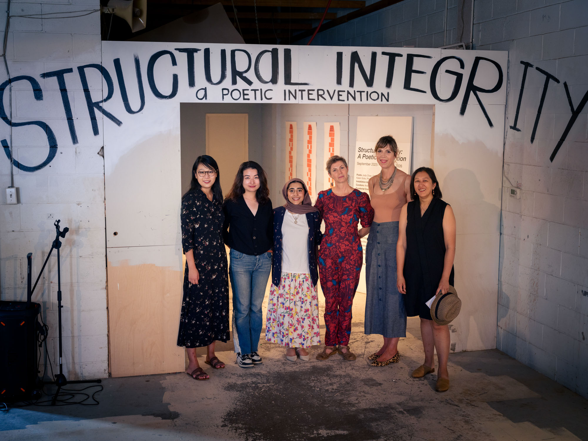 Structural Integrity: A Poetic Intervention opening 7